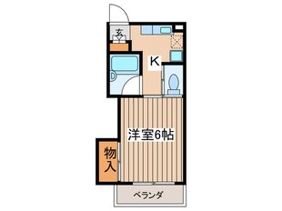 小島ハイツ２号の物件間取画像